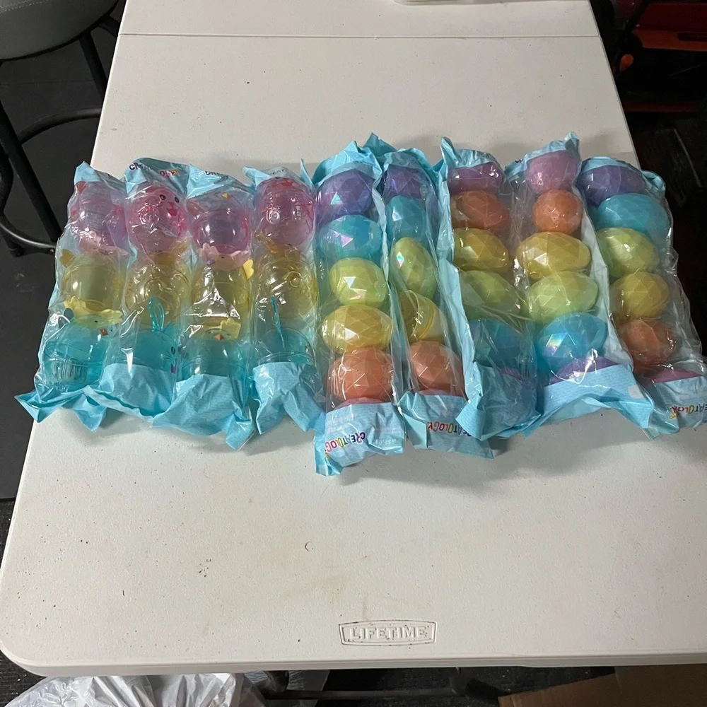 9 NWT Colorful Easter Egg Party Supplies